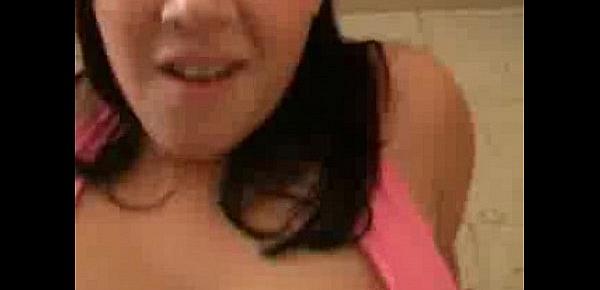  Busty chubby gf ass fucked and jizzed